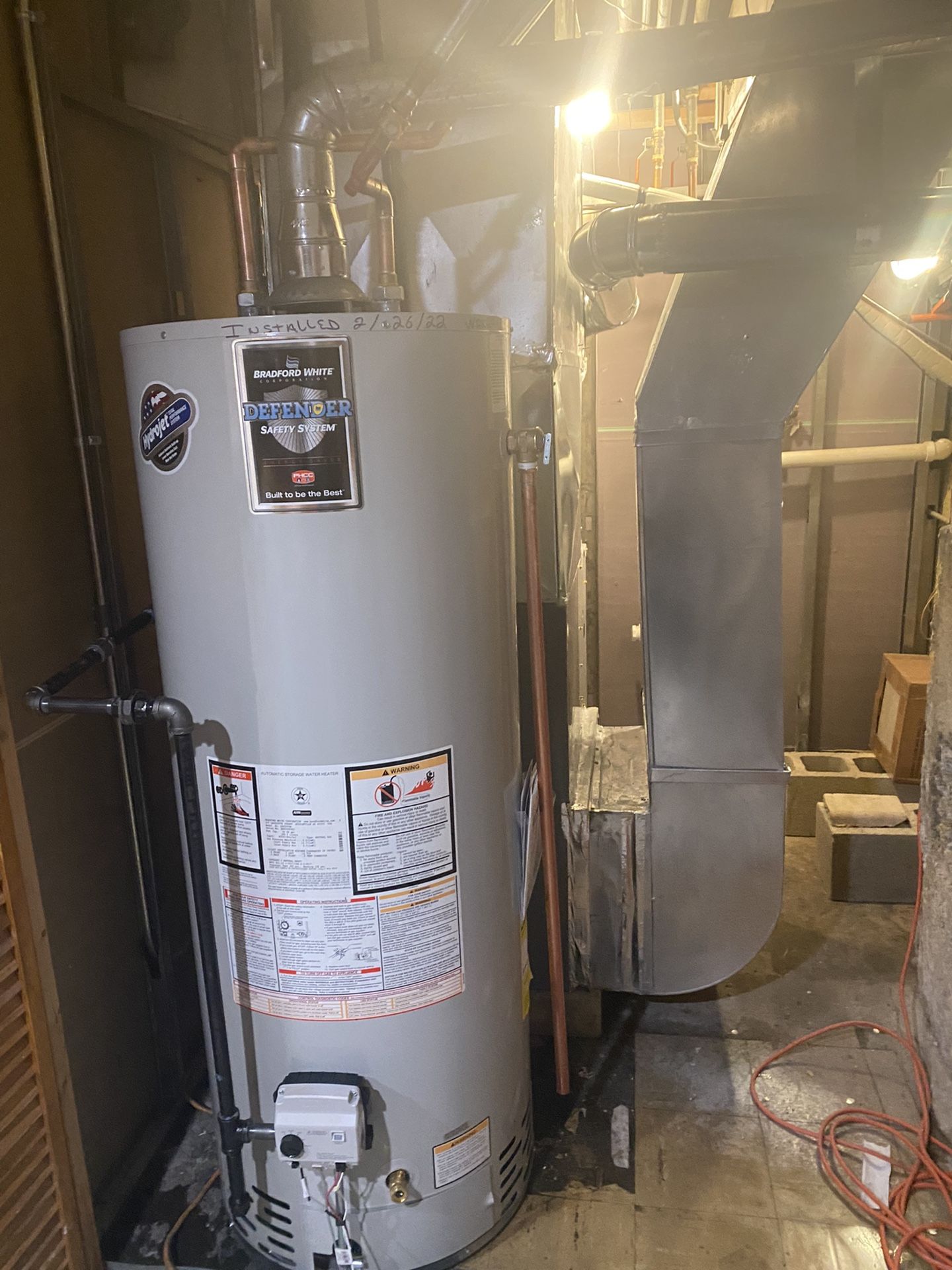 40 Gallons Water Heater $1300 With Install