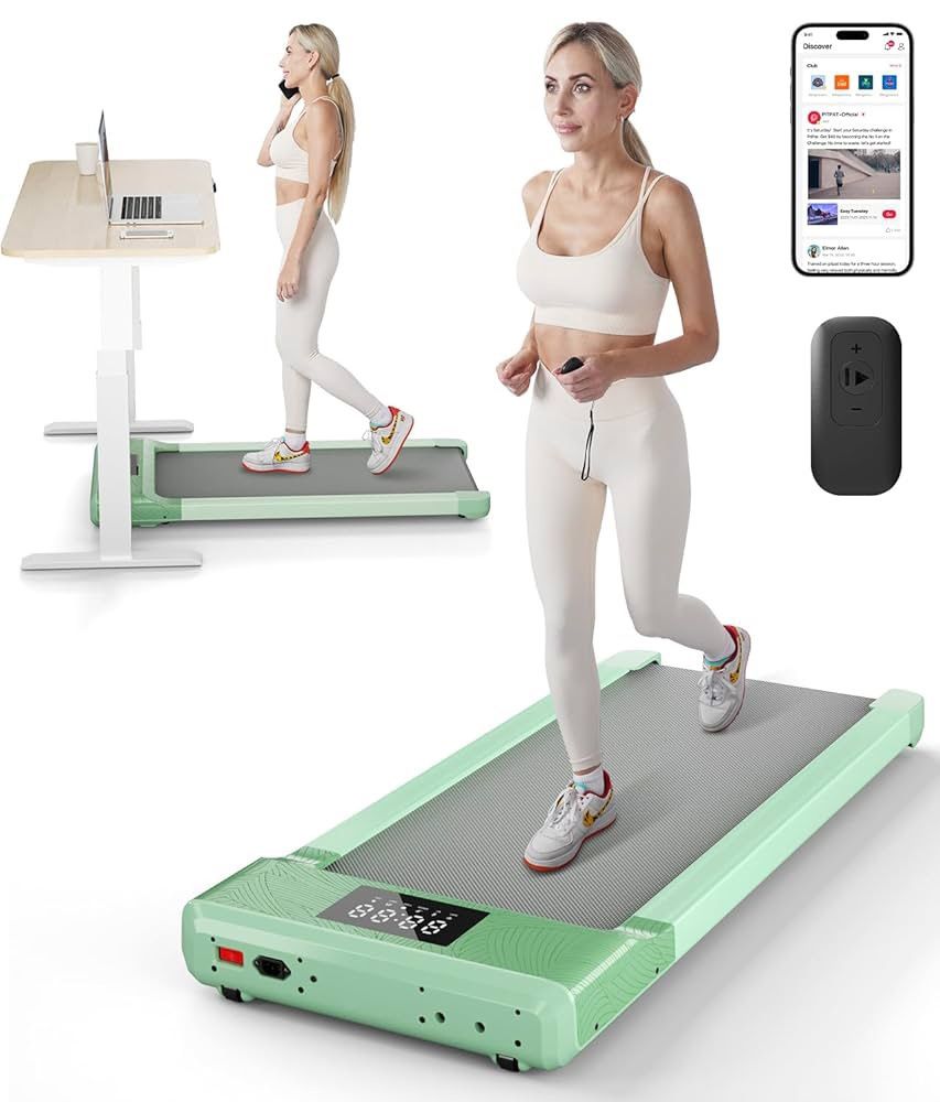 Walking Pad Treadmill, in Portable Under Desk Treadmill 300 lb