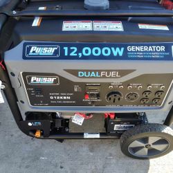 12000watt Dual Fuel Generator 00hour Brand New