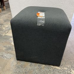 Cayla Dark Charcoal Ottoman