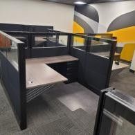 Justin Bezos Office Cubicles