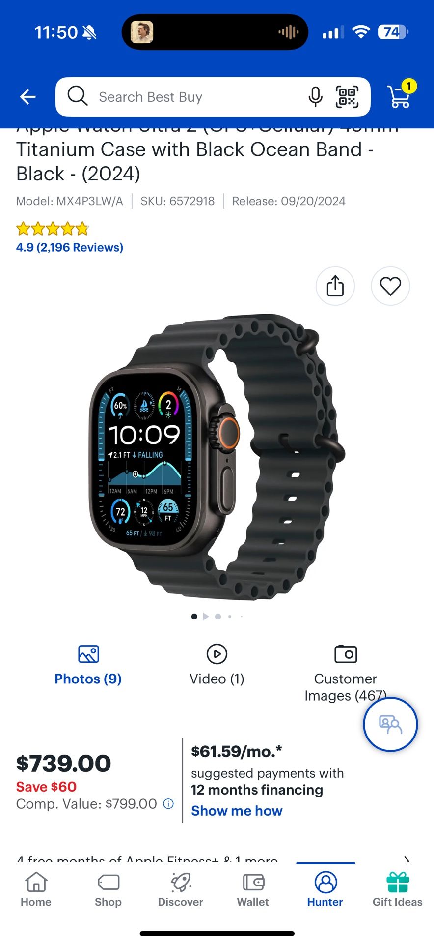 Apple Watch Ultra 2