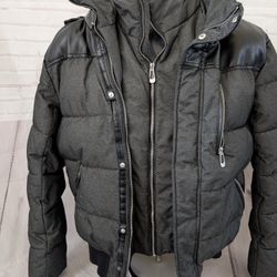 Noize Men's Puffer Jacket Size M