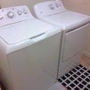 GE Electric Laundry Set