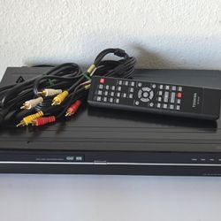 Toshiba DR420KU DVD Player/Recorder With Remote HDMI Cable & AV Cables