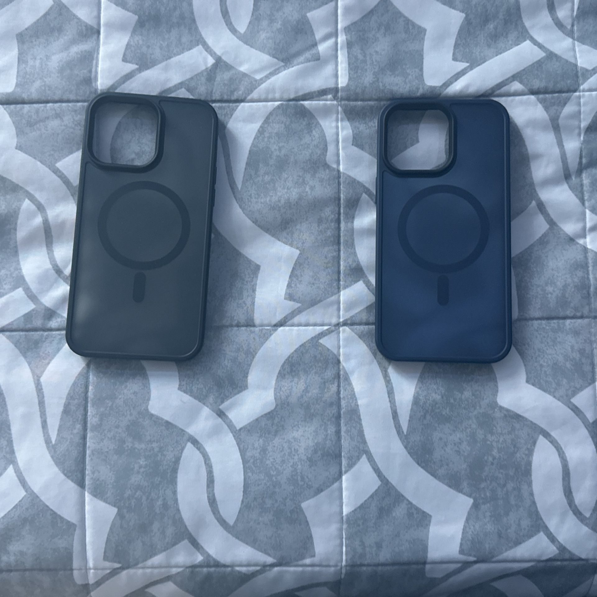 iPhone 15 Pro Max Cases Blue And Black 