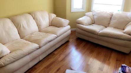 3 Piece Leather Sofa