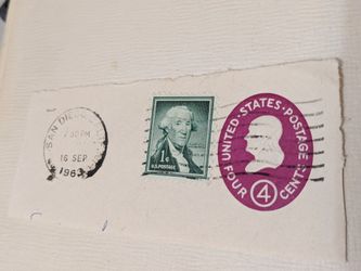 George Washington Mint US Postage stamps.