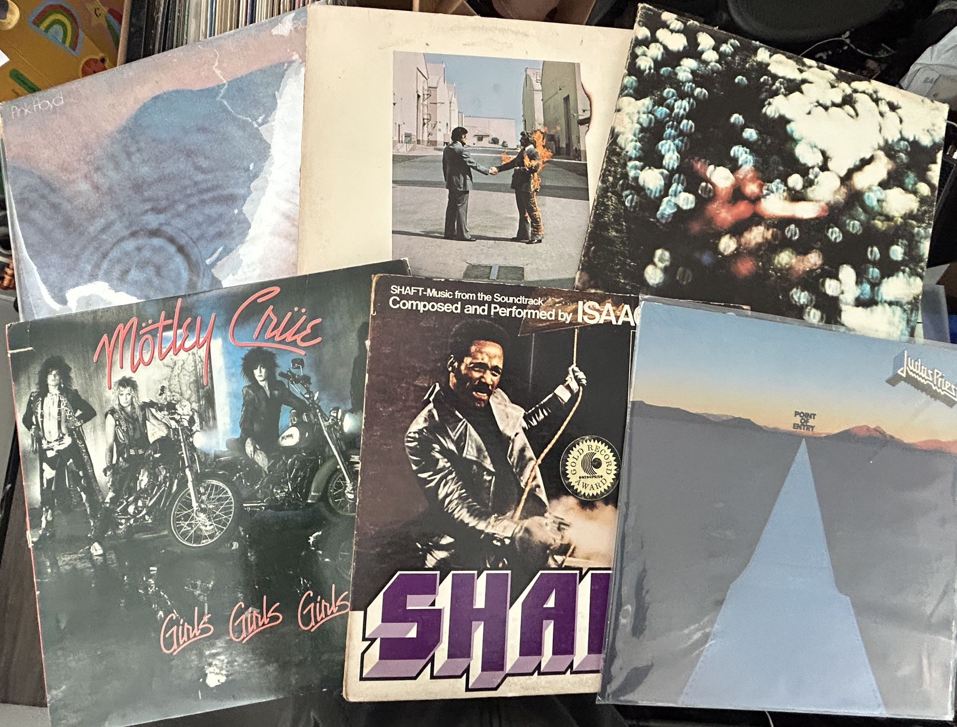 Box Of 80 Vinyl LP Records 