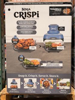 Ninja Crispi 5-in-1 Function Portable Glass Cooking System Brand New In Box