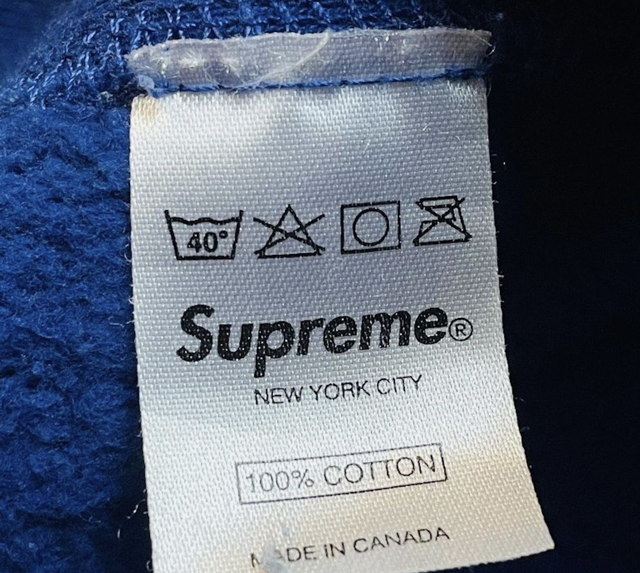 Supreme Box Logo Hoodie Royal Blue 2008 for Sale in Santee, CA