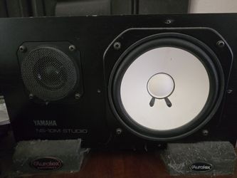 Yamaha NS-10M MATCHED pair w/Halfler Pro 500 Power Amp