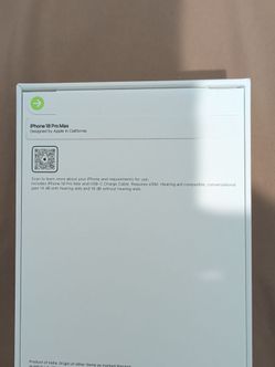 iPhone 18 pro max 256GB brand new sealed Verizon clean imei $1500