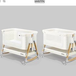 Baby Bassinet Bedside Sleeper 3 IN 1 - HARPPA
