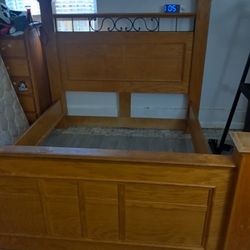 Queen Size Bed Frame Only FREE
