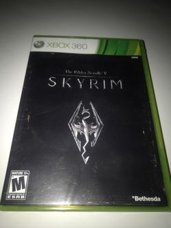 Elder Scrolls Skyrim Xbox 360