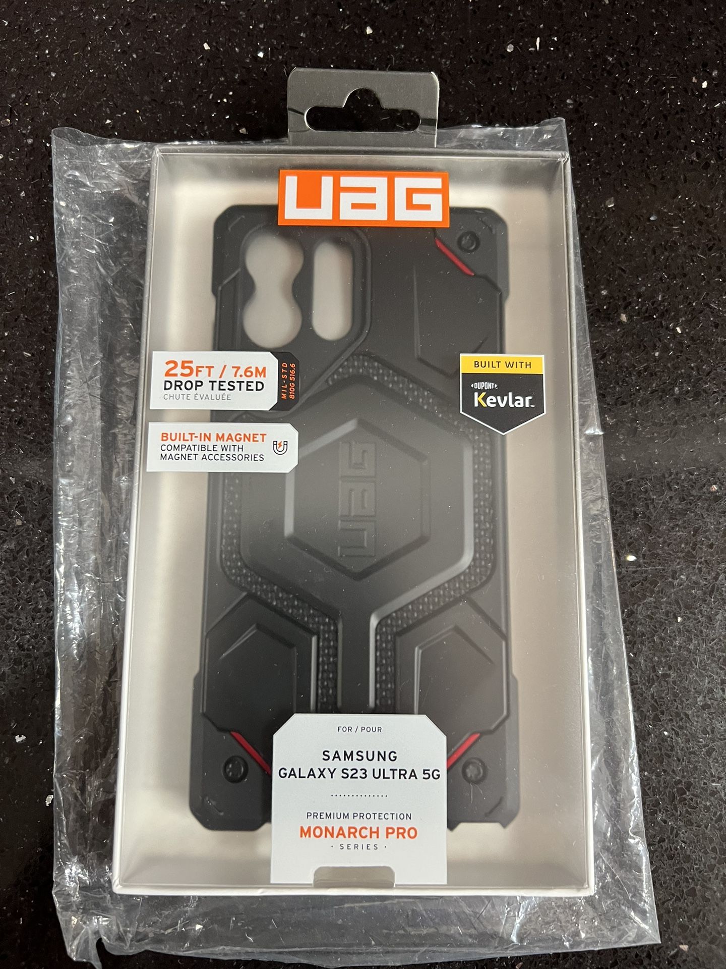 MONARCH PRO MAGNETIC KEVLAR® SERIES GALAXY S23 ULTRA CASE