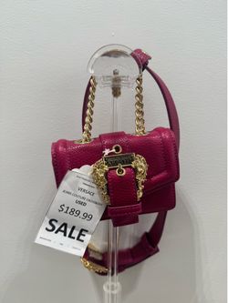 Versace jeans couture belt bag