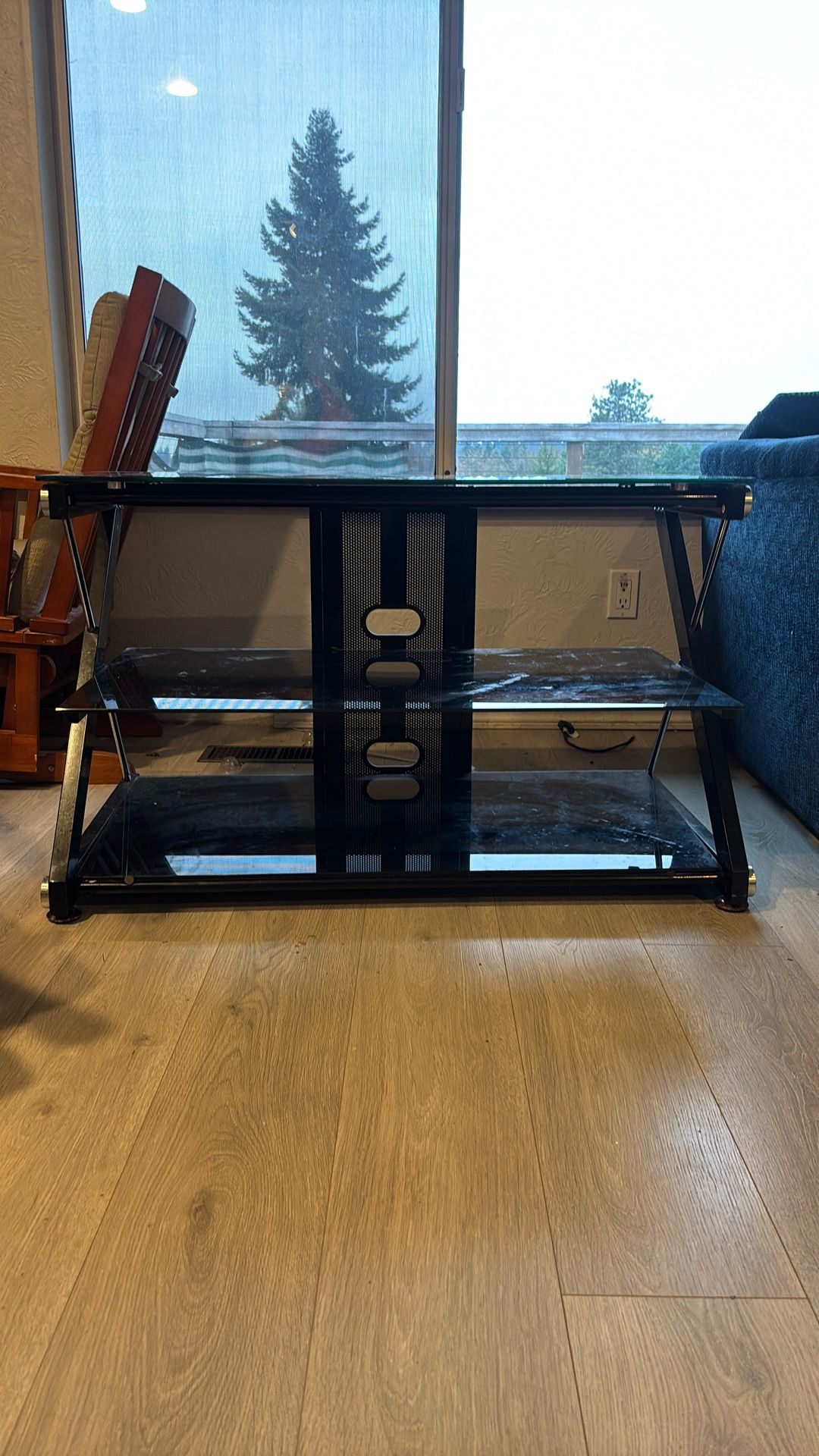 Free Glass TV Stand