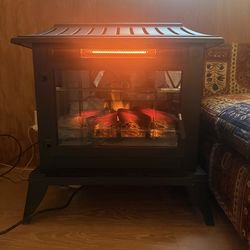 Faux flame heater