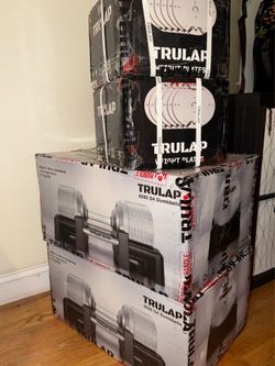 TRULAP Adjustable Dumbbells 92 lb (42kg) – Brand New