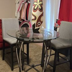 Table with two chairs