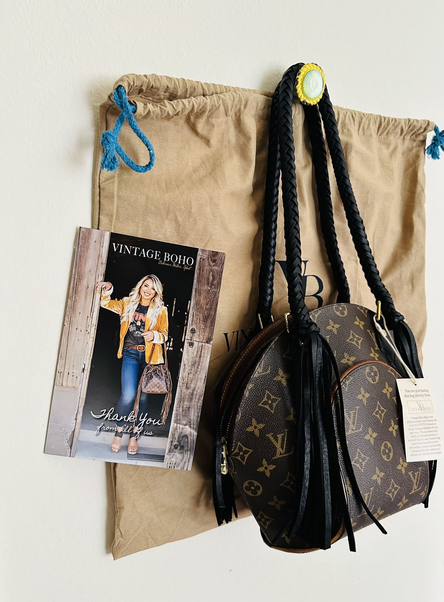 Authentic Louis Vuitton, vintage BoHo bag **Perfect For Stagecoach
