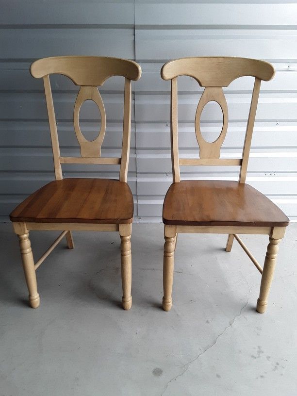 side chairs with wood seat