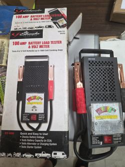 Schumacher battery load tester nib