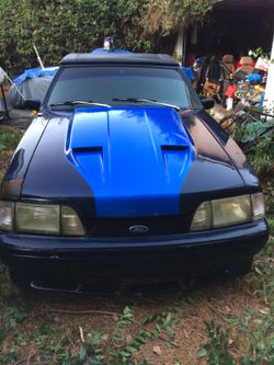 1988 GT convertible mustang 5.0 5 speed