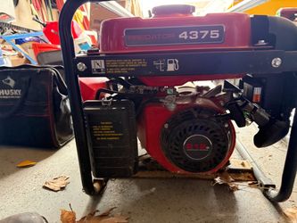 Predator 4375-Watt Gas Generator – $200