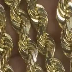 18 K Solid Gold Chain 