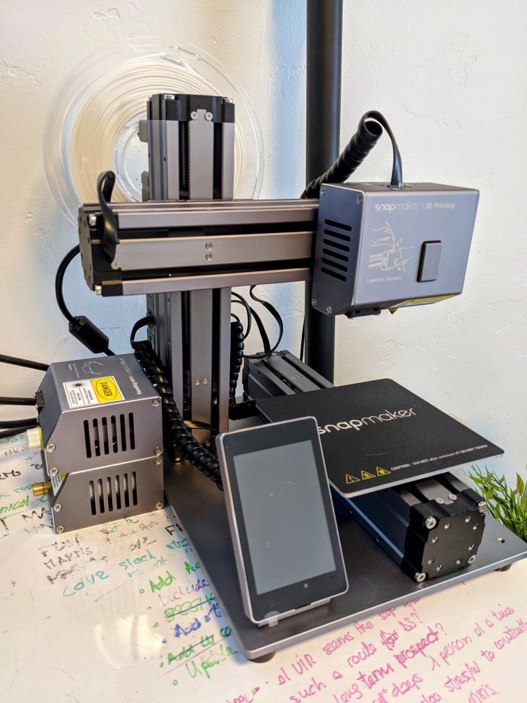 Snapmaker 3d Printer - CNC - Laser Engraver (3 in 1 Modular Machine)
