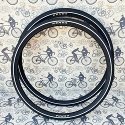 Like New! Kenda Kwick Journey Bike Tire, 700c x 50c Roadster Tires Set - $40 (South Fort Worth)