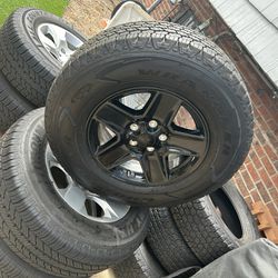 Jeep Wrangler Goodyear tires