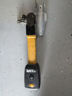 Steering Wheel Lock. $12obo