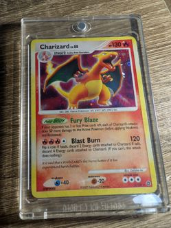 2007 Secret Wonders Charizard (3/132) Bleed Through Pokemon TCG