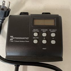 Outdoor Christmas Light Timer