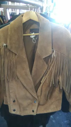 Women's leather jacket