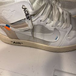 Jordan 1 Off White “white”