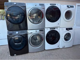 WASHER AND DRYER 🔥GAS🔥STACKABLE ✅✅3MONTHS WARRANTY