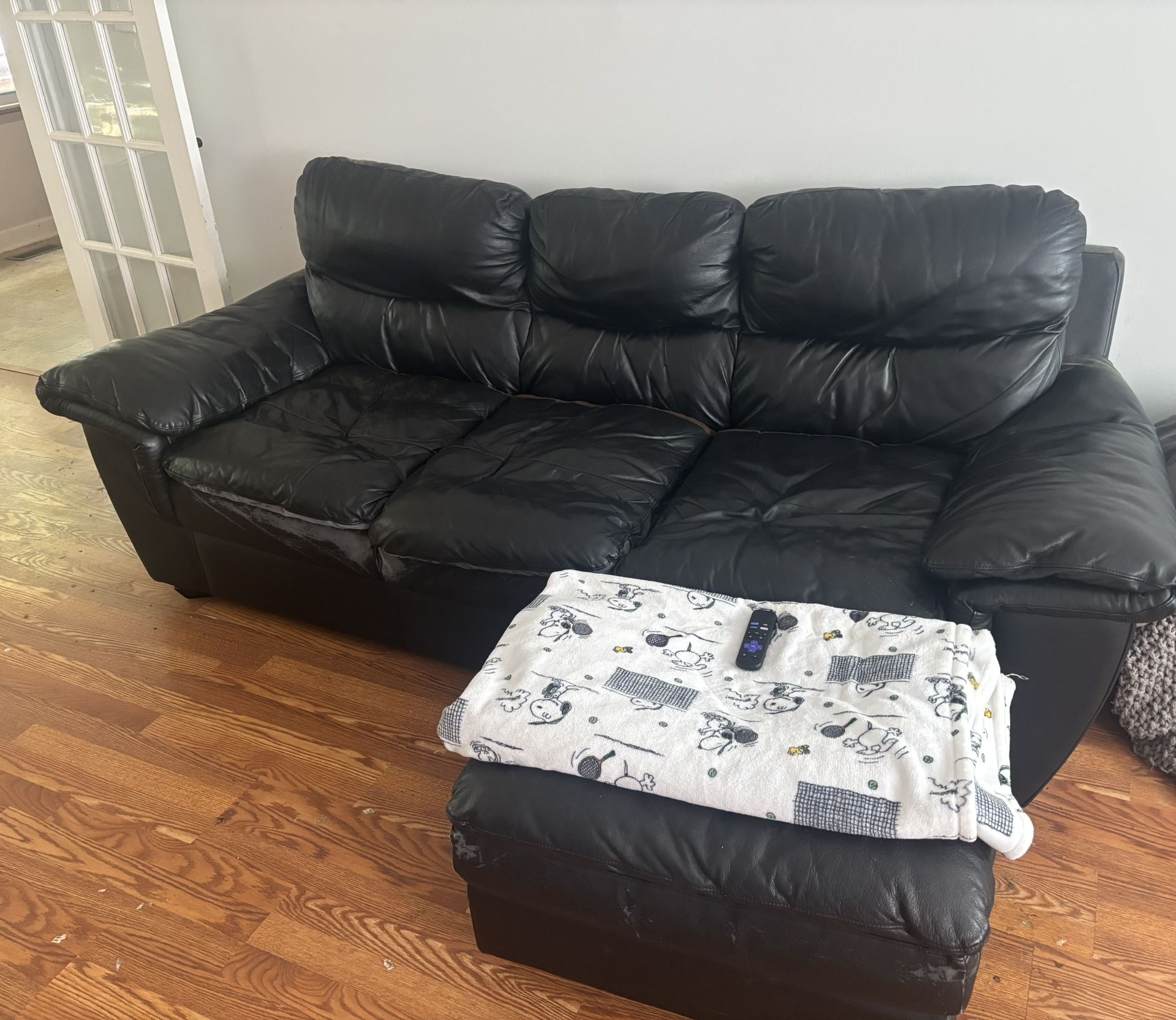 3 Piece Leather Couch Set