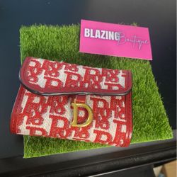 Red Women Wallet 