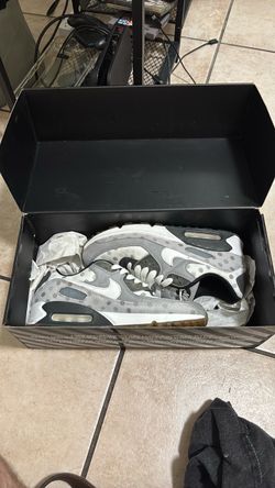 Nike Air Max 90 White polka Dot CZ1929-100 size 8.5 W 10M