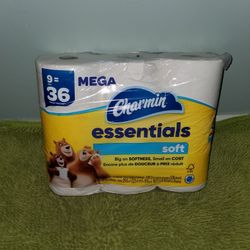 9 Rolls Toilet Paper 