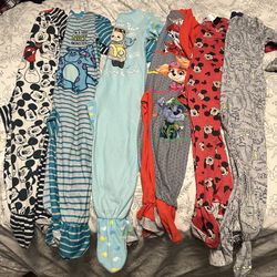 5T Footies Pjs For Boys 