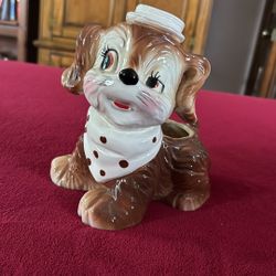 Vintage Puppy Vase From 1961
