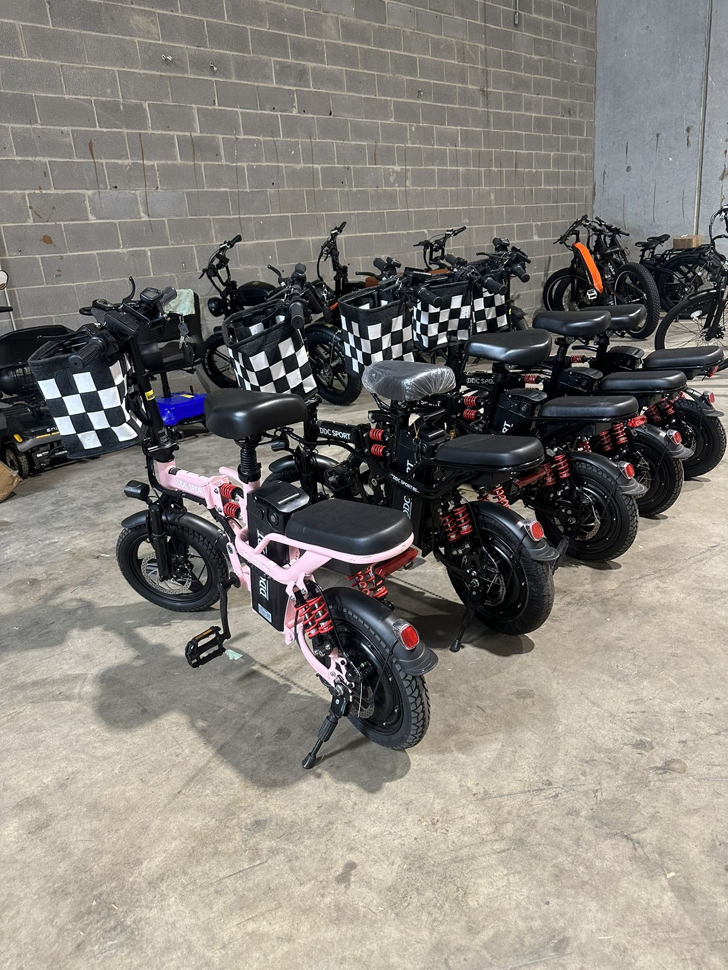 700W 48V/20Ah Electric Bicycle With Removable Battery, Folding Electric Bike for Adults,14'' Ebike Urban City with 10 Shock Absorptions