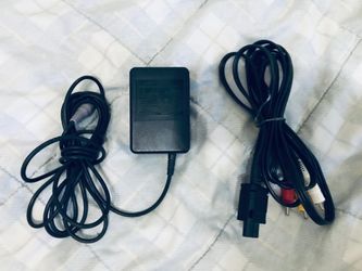 Original super Nintendo SNES power cord and AV cord fully functional in very good condition