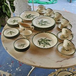 Juego De Vajilla Para 6 Personas C 1950'S 